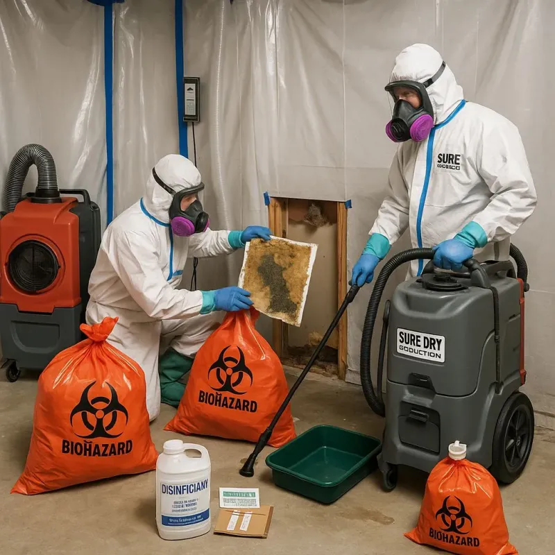 Contaminated Water Handling Protocols process in Ramsey, MN