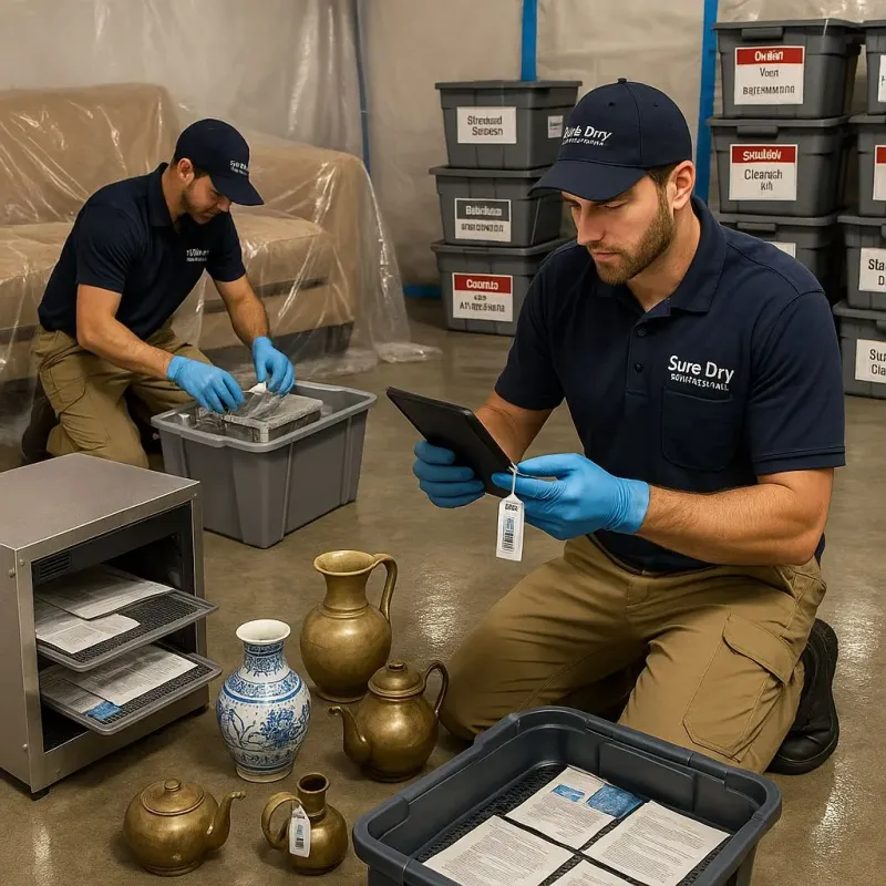 Content Protection and Restoration process in Ramsey, MN